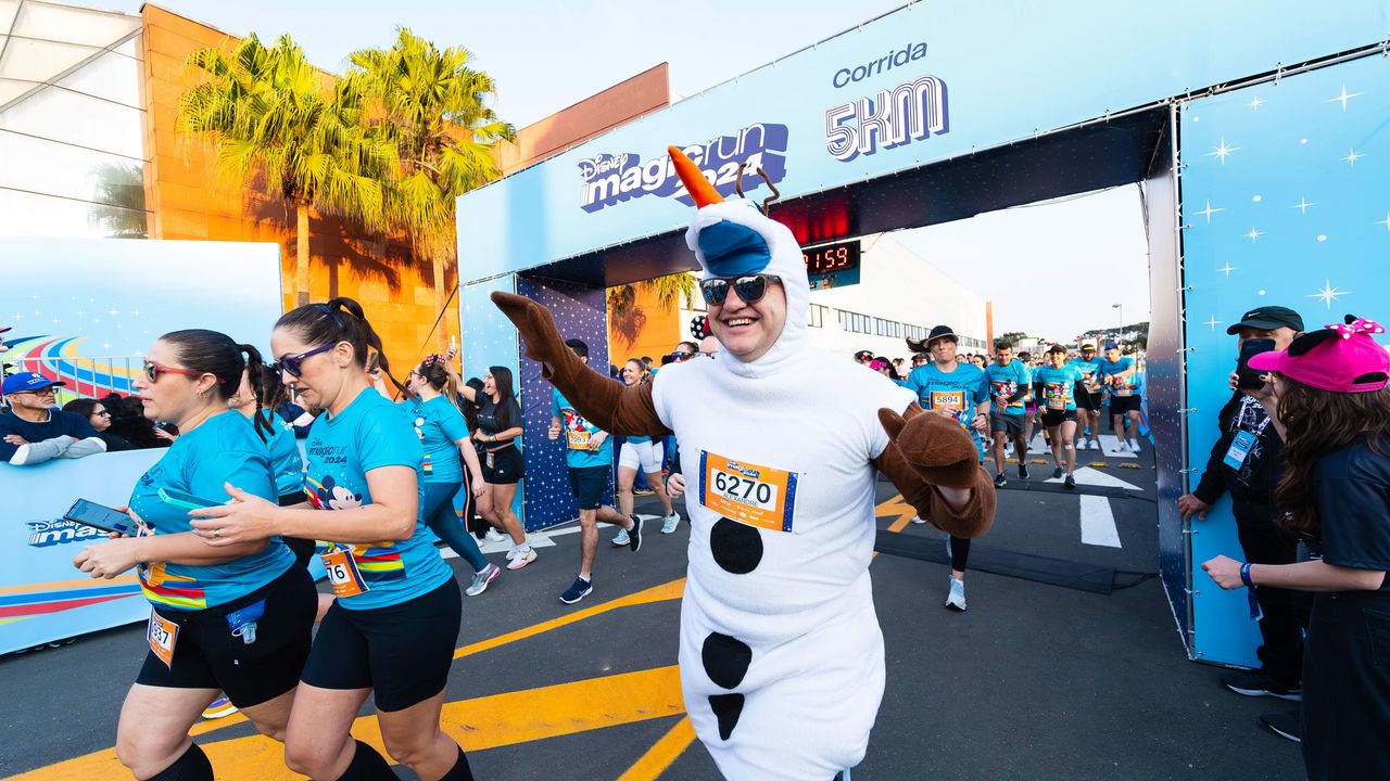 Disney Magic Run estreia em Florianópolis e reforça cidade como destino de esporte e turismo